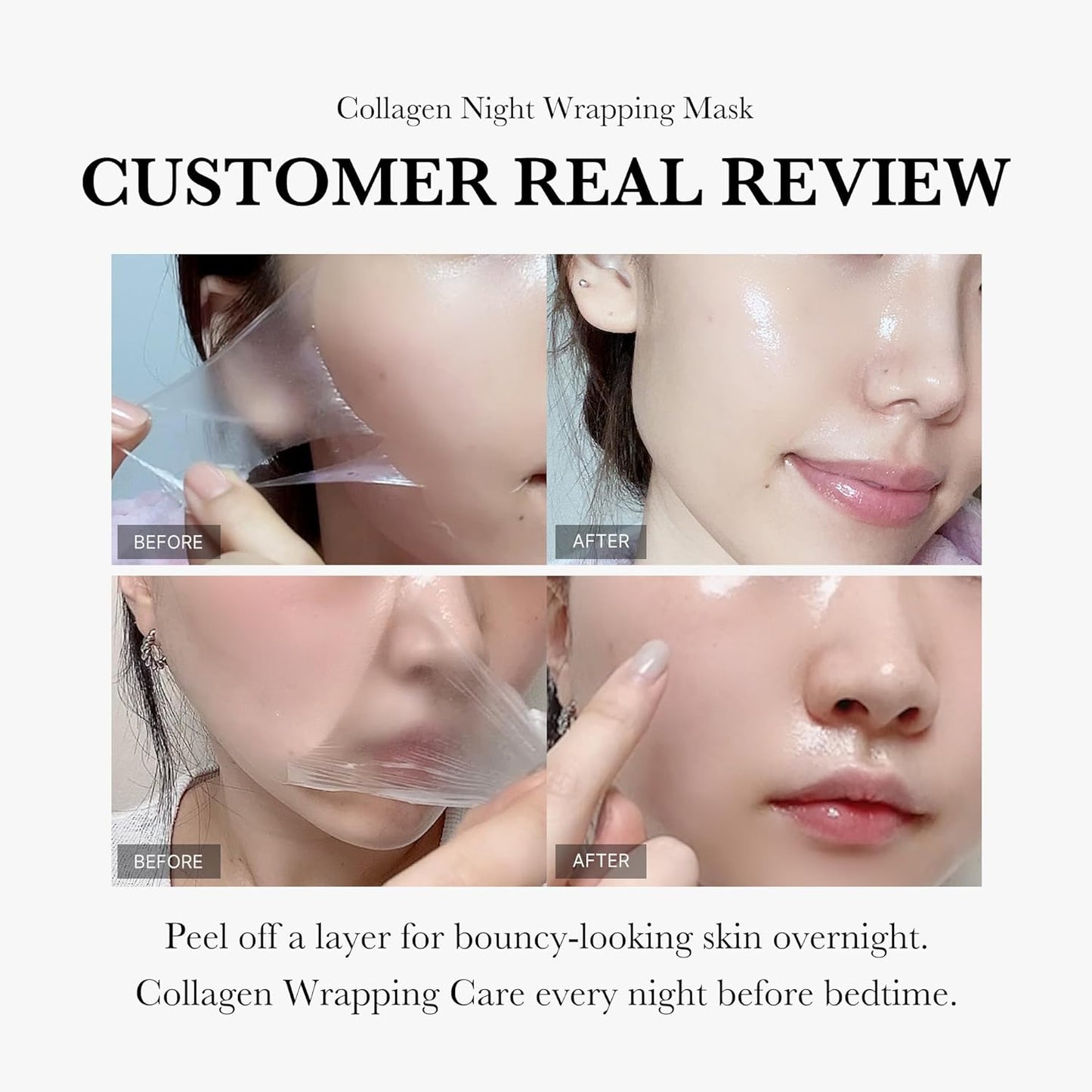 Collagen Night Wrapping Mask : SLEEP, SHED, AND GLOW!