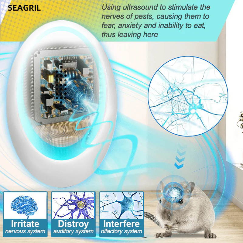 SEAGRIL™ Ultrasonic Pest Repeller